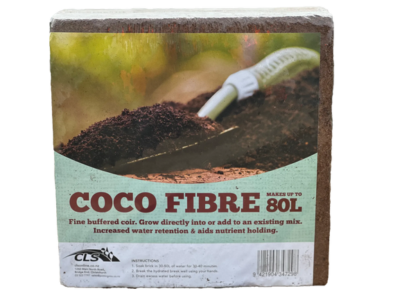 Fine Buffered CocoCoir Brick - 80L (Expanded)