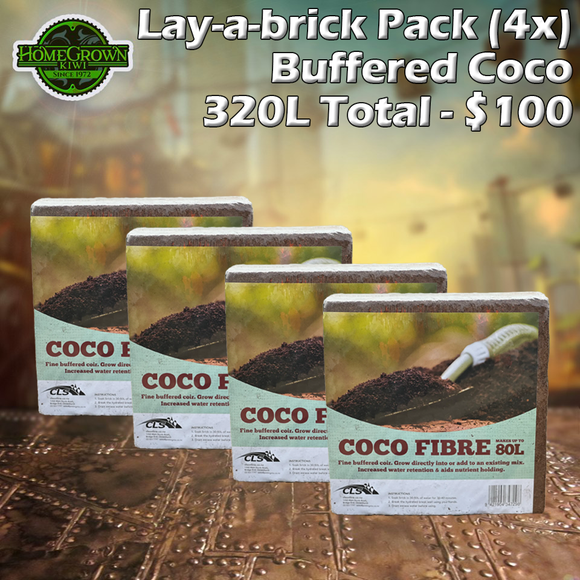 Lay-a-Brick Pack - Buffered Coco (4x)