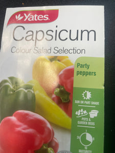 Capsicums Salad Selection Seeds